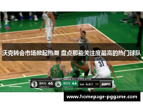 沃克转会市场掀起热潮 盘点那些关注度最高的热门球队